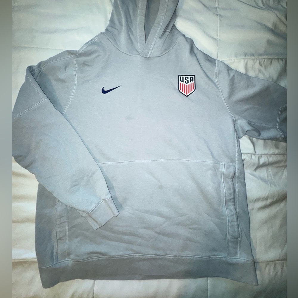 Nike Team USA Gray Hoodie